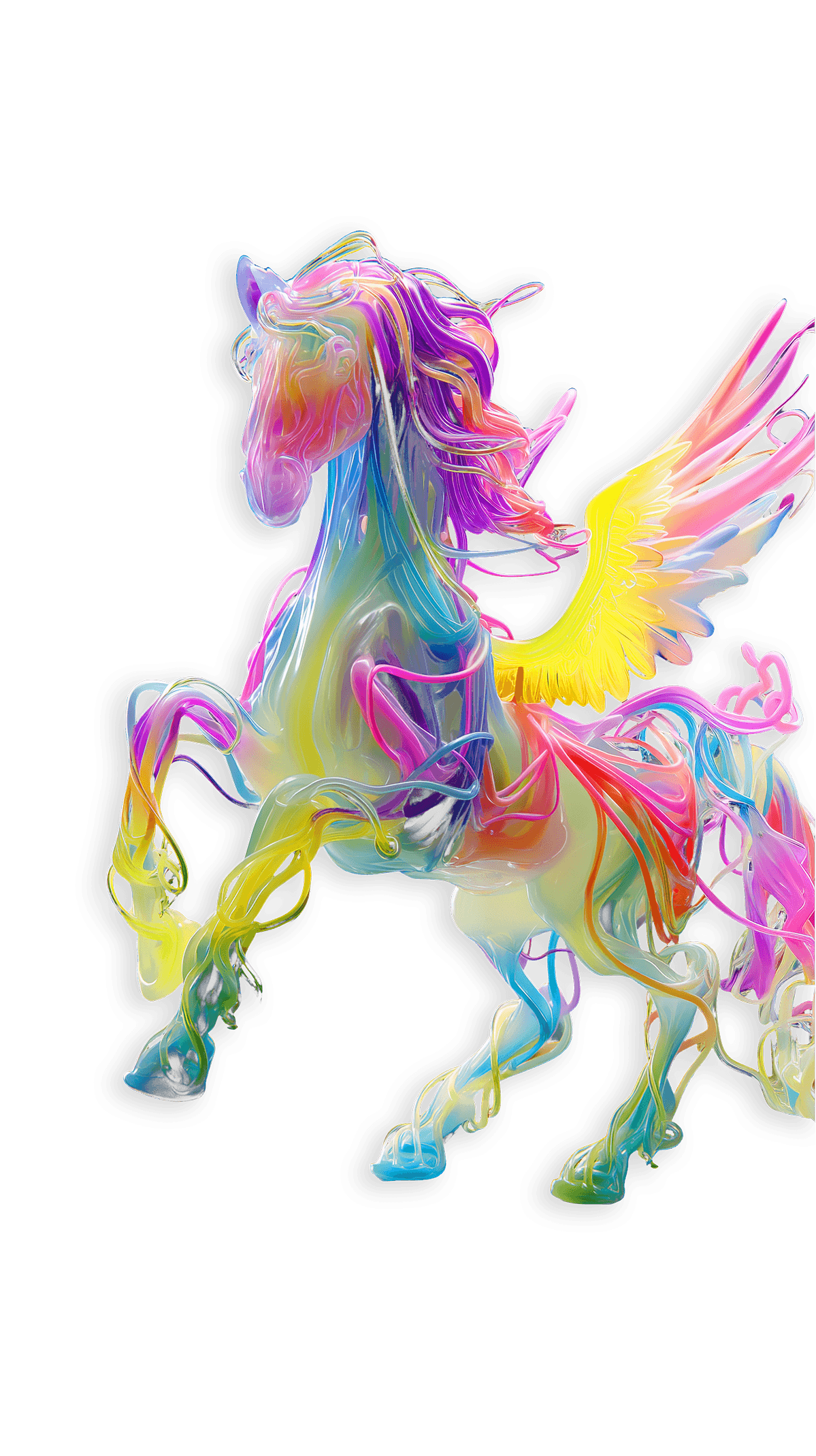 Pegasus colorato