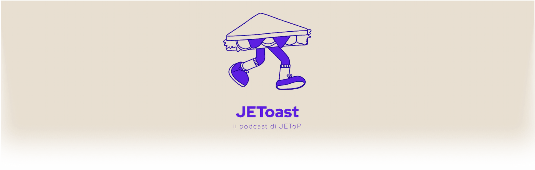 Official logo of JEToast, the university podcast by JEToP