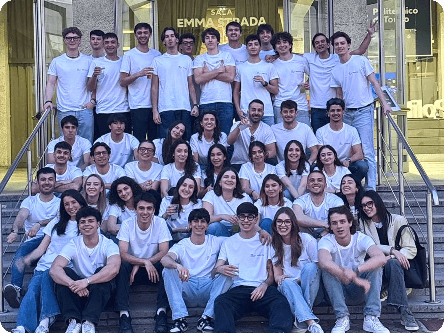 Group photo of the JEToP team and the TEDx organizing staff
